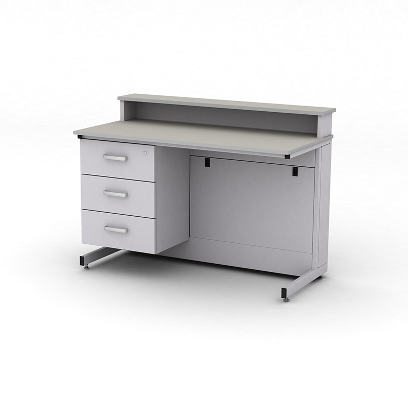 Стіл для викладача ЕКСПЕРТ з надбудовою та шухлядами, арт. 41-14.115